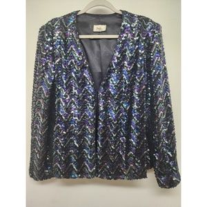 Vintage Edith Flagg etc California Sequin Jacket